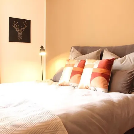 Zentrales Newyork-designapartment Mit 2 Betten Nahe Messe L Flughafen Lägenhet *